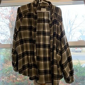 OLIVE GREEN FLANNEL 🍃